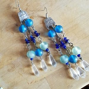 Bellydance hippie boho festival earrings